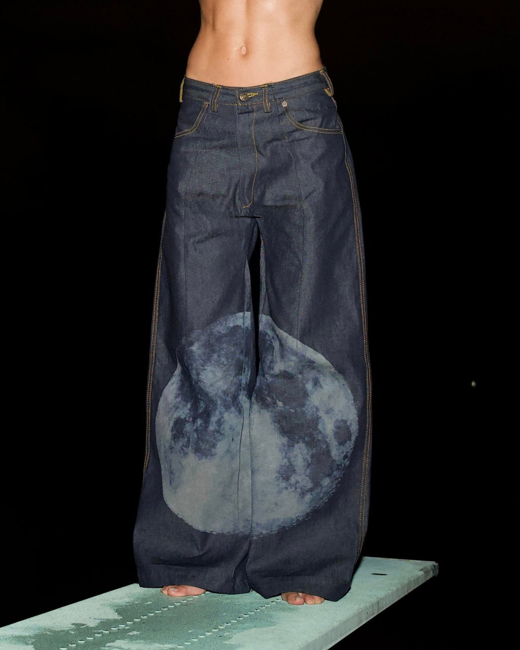 Inevitable Moon - Raw Denim